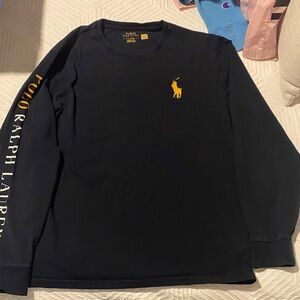 Polo by Ralph Lauren Dark Blue Long Sleeve Tee